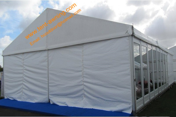 Waterproof Aluminum Frame Tent PVC Cover Customized Sizes Outdoor Marquee Tents