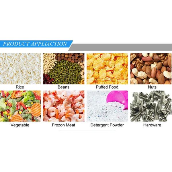 Rotary Granules 1000g Food Product Packaging Machine Premade Pouch Horizontal