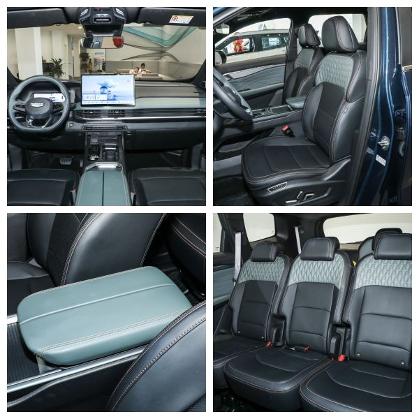 Geely Car 5 Door 7 Seat SUV 2.0T Gasoline Petrol Oil Fuel New Car