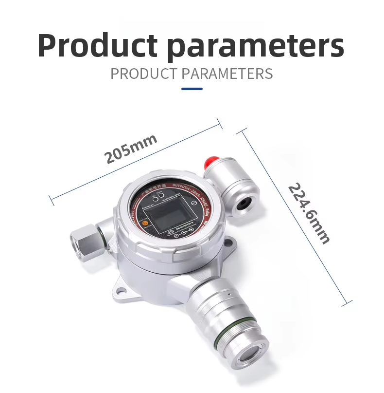MIC500S Fixed Gas Detector with LCD Display 4-20mA Output IP65