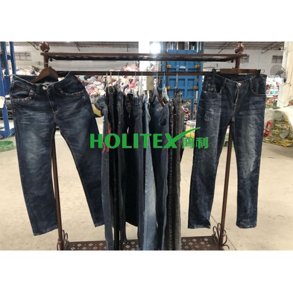 Holitex Mens Used Clothing USA Style Cotton Material Used Jeans Pants