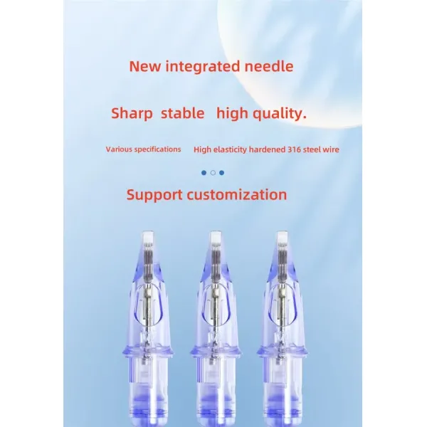 Precision Stainless Steel Tattoo Disposable Needles Customizable