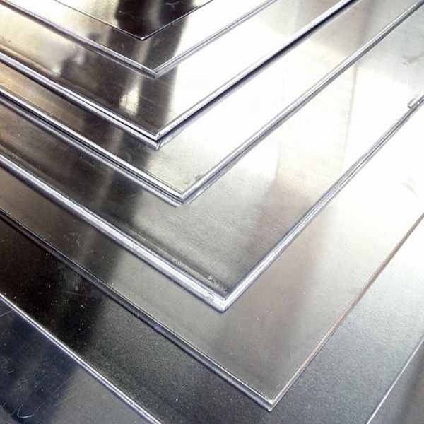 316L 304 Stainless Steel Sheet 2400 X 1200 Cold Rolled 1.2mm BA Cutting Size
