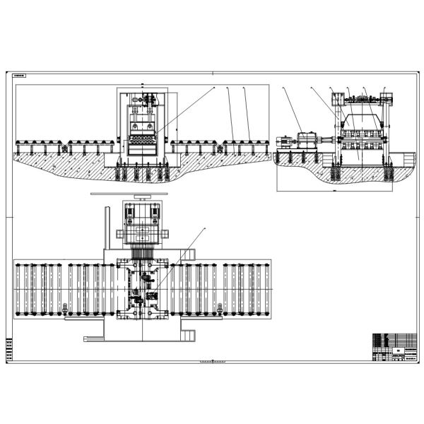 ISO9001 7 Roller Steel Plate Straightening Machine