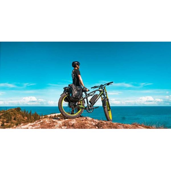 US EU STOCK Fat Tyre 26 Mountain Electric Bikes 750 Watt 50kmh CYSUM M900 1000