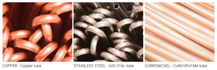 Island Freezer Air Cooled Evaporator Coils Hydrophilic