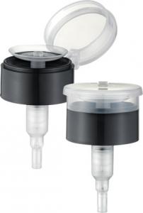 China OEM Nontoxic Nail Polish Pump , K802-1 Black Nail Varnish Remover Pump Dispenser on sale