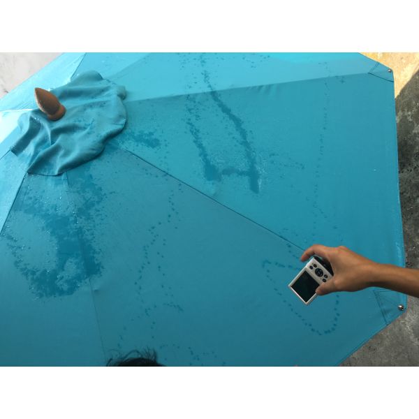 Modern Street Outdoor Patio Umbrellas Flange Surface Mounted Type