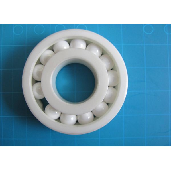 Quality Full Ceramic Ball Bearings ZrO2 Full Ceramic Bearings 1300 HRC for sale