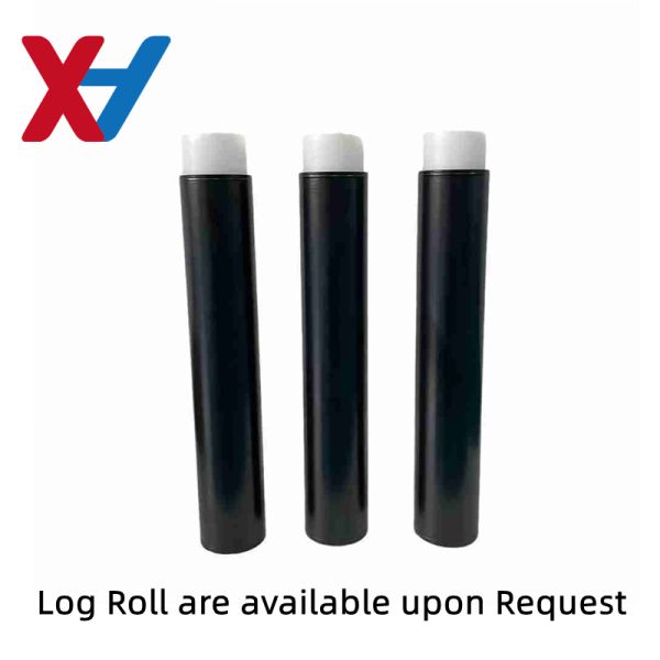 Black polyimide tape log roll