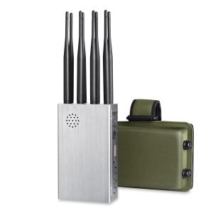 Cheap 8 Antennas Plus Portable Mobile Phone  Jammer Block 2G3G4G GPSL1 WIFI With  longer 2.0dbi gain antennas.12000Mah Battery wholesale