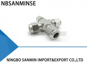 Cheap UCR Union Cross Stainless Steel SS316L Tube Fittings Plumbing Fitting Pneumatic Air Fitting High Quality Sanmin wholesale