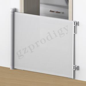 Rolling Extendable 55"-71" Retractable Baby Gate Multi Scene Kids Stair Fence