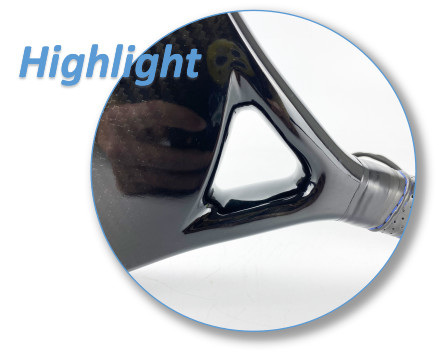 UV Printing Beach Tennis Racket 3k Palas De Paddle Tennis Racquets