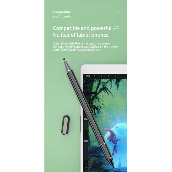 Retractable Ball Point Stylus Pen Tip For Drawing And Handwriting