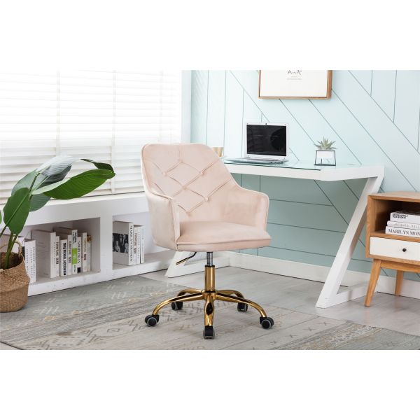 Living Room Office Chair-Beigh